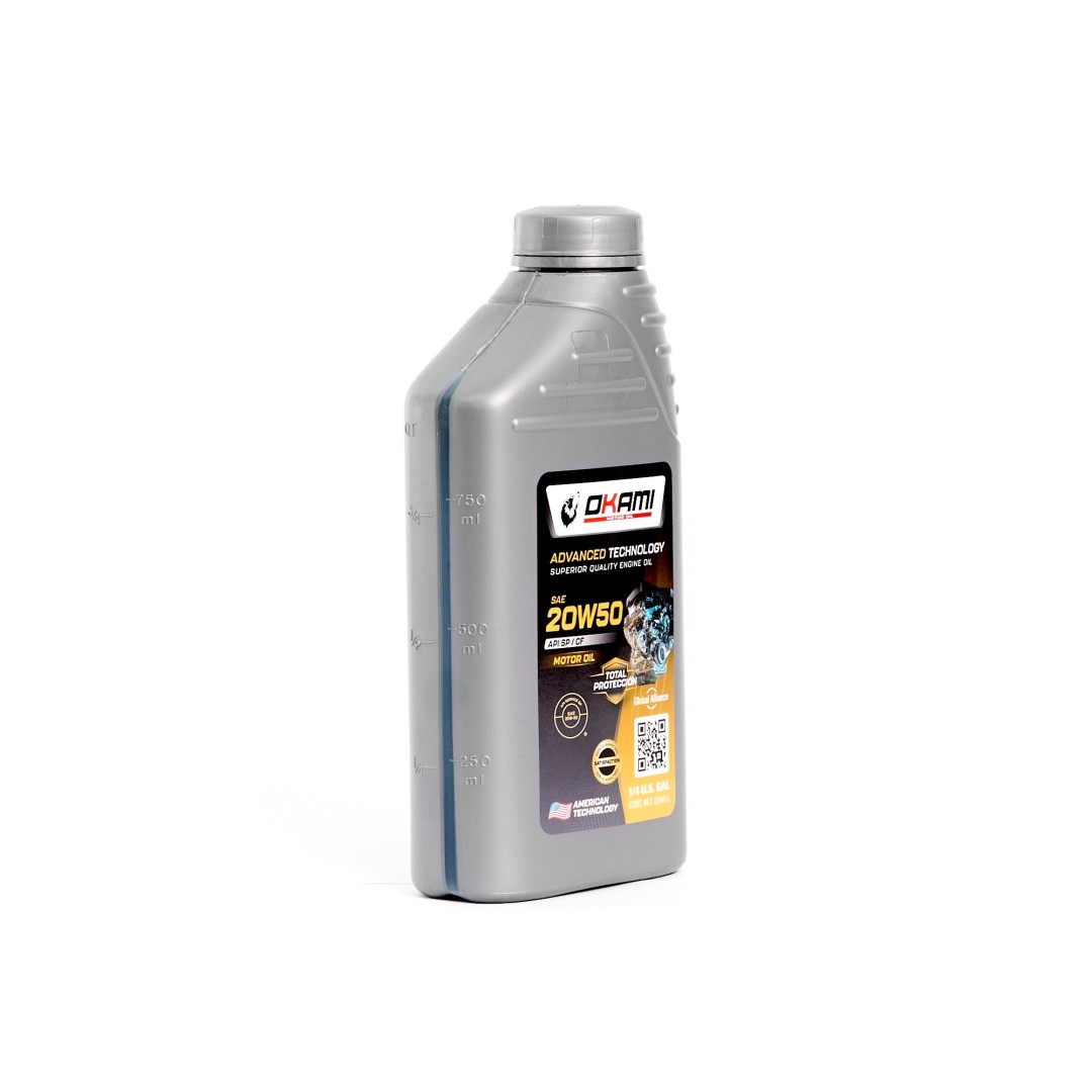 MOTORES GASOLINA ACEITE SAE 20W50 SP 1LT