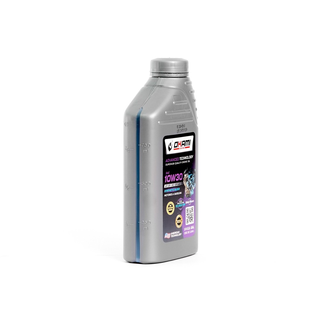 MOTORES GASOLINA ACEITE SAE 10W30 SEMI-SINTETICO SP 1LT