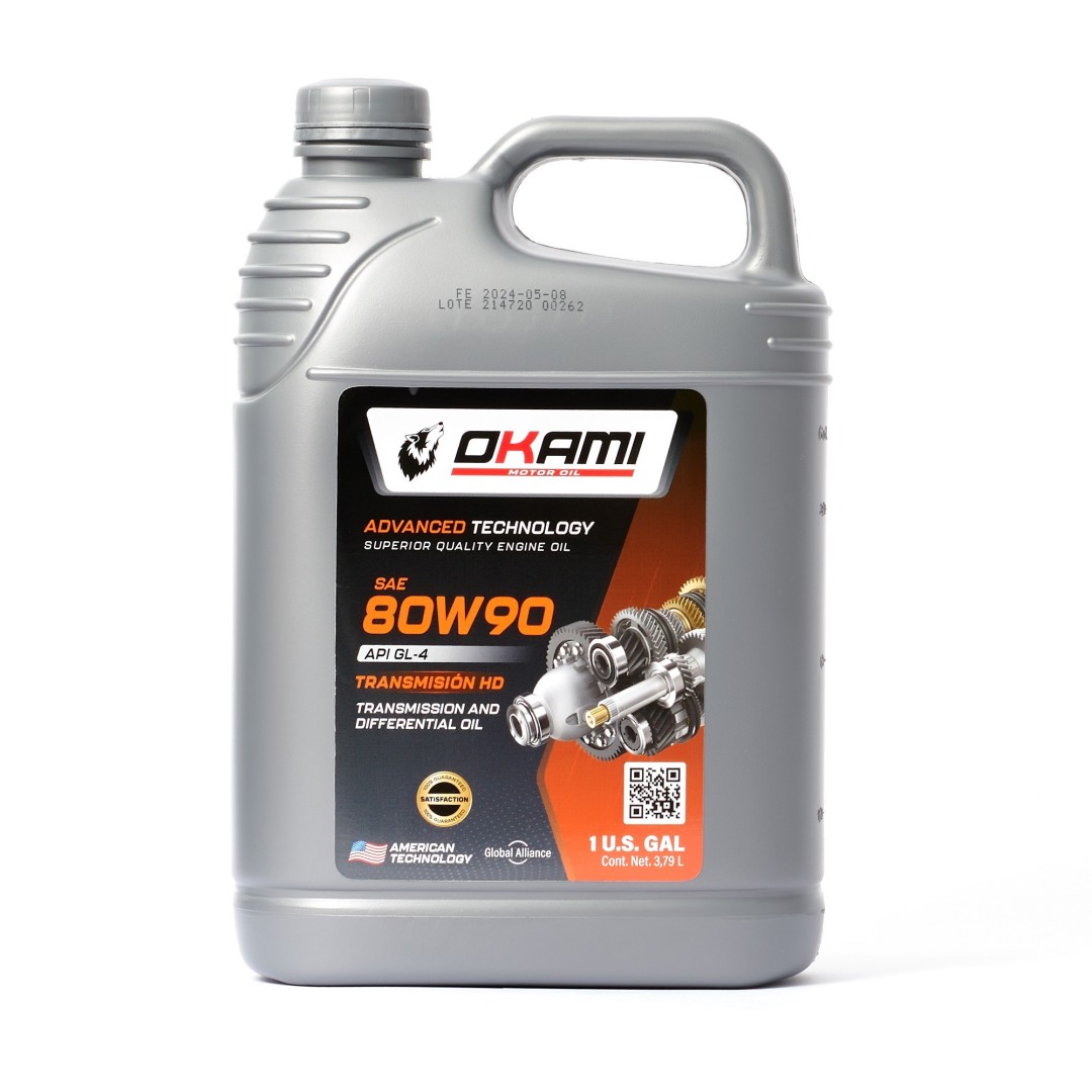 TRANSMISIONES MANUALES Y DIFERENCIALES ACEITE SAE 80W90 GL-4 1GL