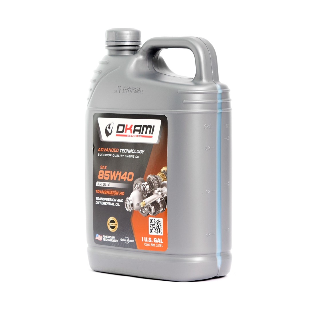 TRANSMISIONES MANUALES Y DIFERENCIALES ACEITE SAE 85W140 GL-4 1GL